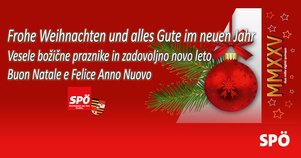 Frohe Weihnachten 2024