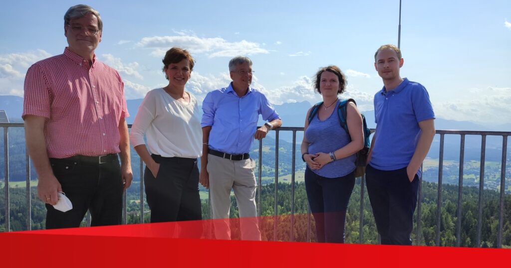 Pamela Rendi-Wagner zu Besuch in Keutschach