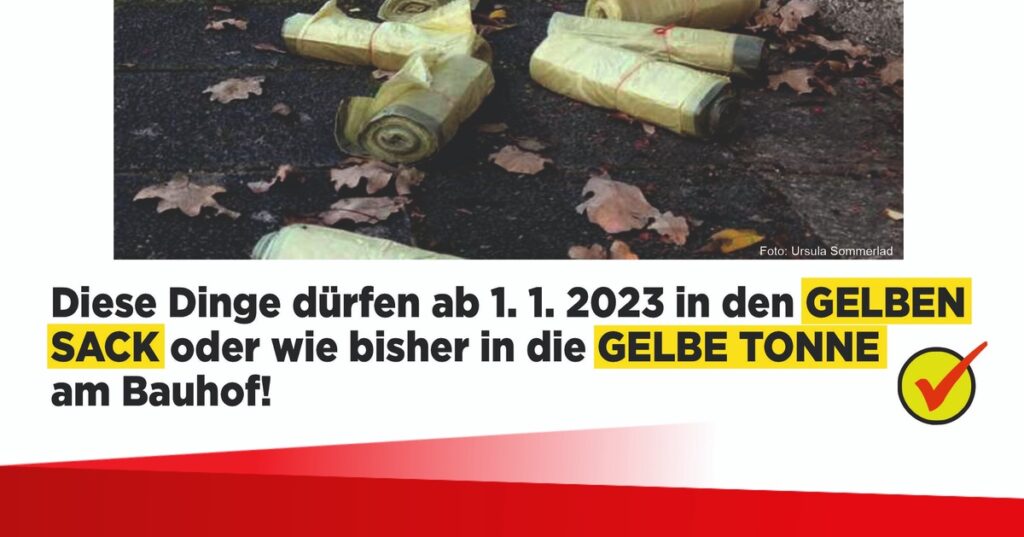 DER GELBE SACK