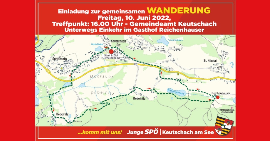 Einladung zur gemeinsamen Wanderung