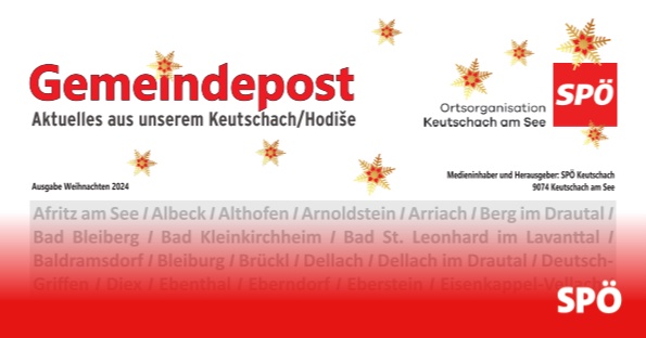 Gemeindepost Weihnachten 2024
